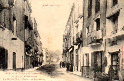 POSTAL PV02852: La Junquera Camino de Barcelona