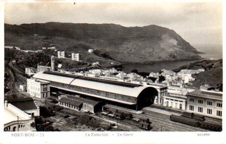 POSTAL PV02930: La Estacion de Port Bou