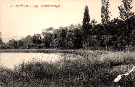 POSTAL PV02950: Lago y bosque Morgat en Bañolas. nº 57