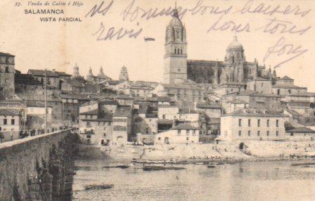POSTAL PV02920: Vista parcial de Salamanca