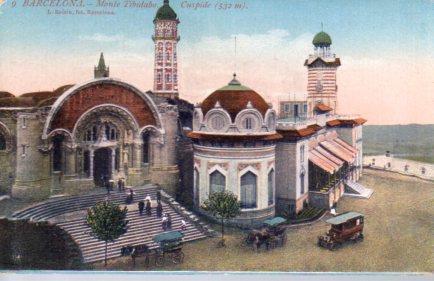 POSTAL PV02760: Monte Tibidabo, Barcelona