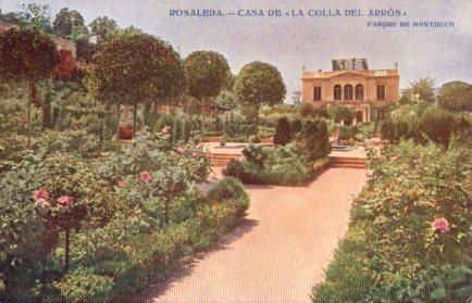 POSTAL PV02764: Casa de La Colla del Arros, Parque de Montjuich