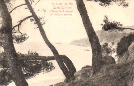 POSTAL PV02769: Platja de Treumal, Lloret de Mar