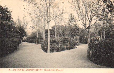 POSTAL PV02772: Hotel Gori Parque, Olesa de Montserrat
