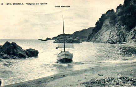 POSTAL PV02775: Platgetes del voltant de Santa Cristina