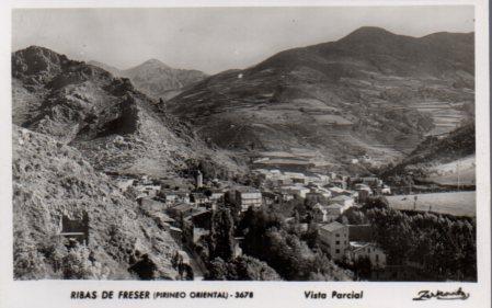 POSTAL PV02736: Ribas de Freser vista parcial