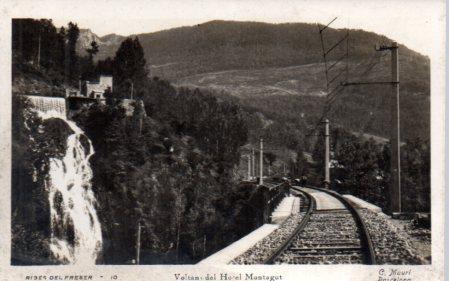 POSTAL PV02738: Voltant del Hotel Montagut, Ribas de Freser