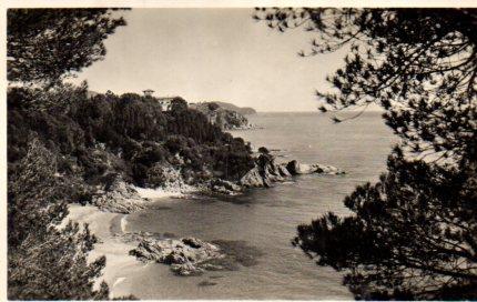 POSTAL PV02747: Playa de la Boadella, Lloret de Mar