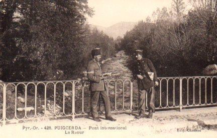 POSTAL PV02818: Pont International La Raour, Puigcerda