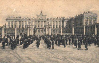 POSTAL PV02815: Plaza de Armeria en Madrid