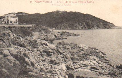 POSTAL PV02830: Palafrugell Chalet de la casa Verges Barris
