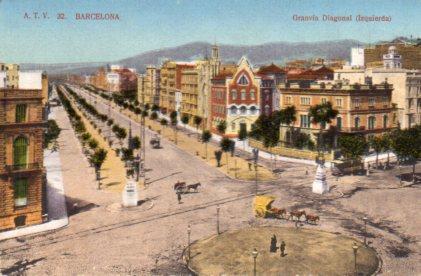 POSTAL PV02800: Gran via de Barcelona