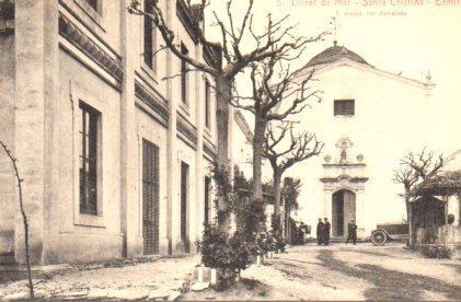POSTAL PV02801: Fachada Ermita de Santa Cristina, Lloret de Mar
