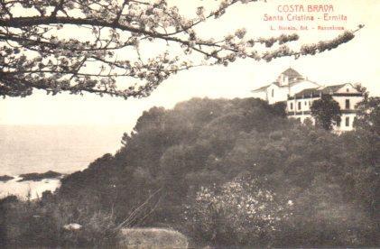 POSTAL PV02803: Vista parcial ermita de Santa Cristina