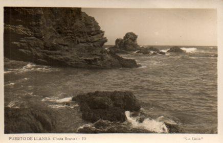 POSTAL PV02810: Mar en el Puerto de Llansa