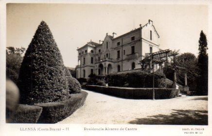 POSTAL PV02811: Residencia Alvarez de Castro, Llansa