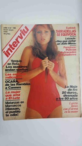 Interviu num 106, año 3. Mayo de 1978 - Matanza en Marruecos ¡Hassan, el pueblo te odia!