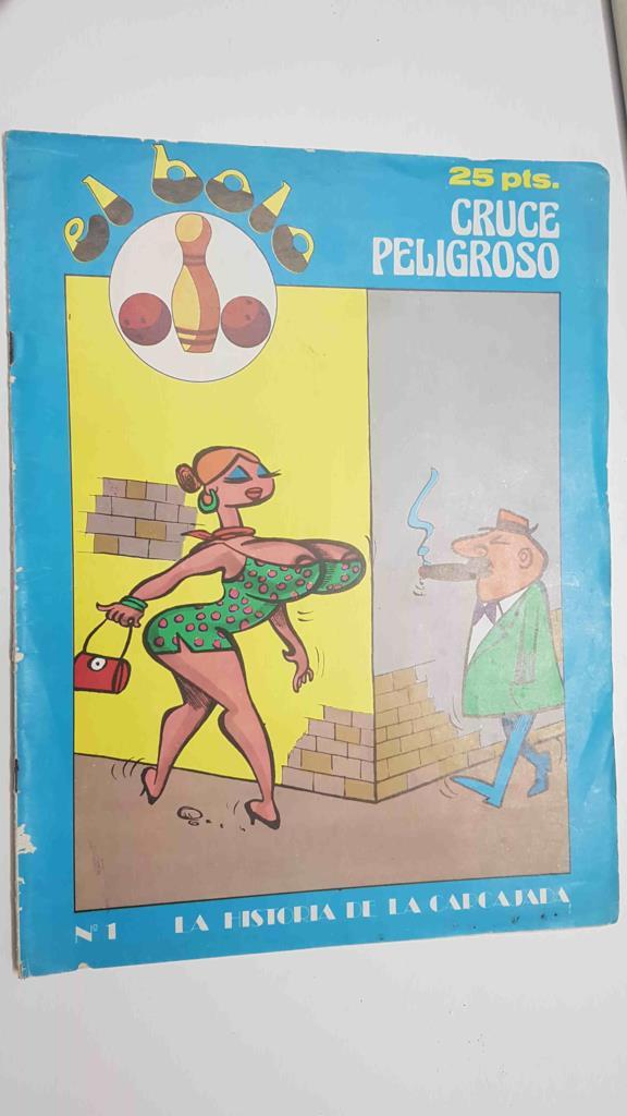 Revista el Bolo num 1. La historia de la carcajada - Cruce peligroso