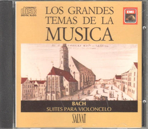 CD Musica: Los grandes temas de la musica Num. 03: Bach Suites para violoncelo