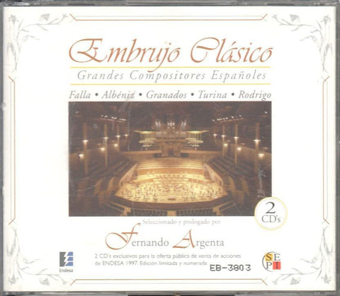 Doble CD Musica: Embrujo Clasico - Fernando Argenta