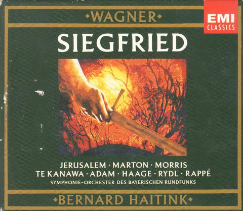 4 CD Musica + librillo: Siegfried - Haitink Wagner