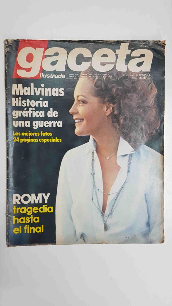 Gaceta Ilustrada num 1340, 13 de junio de 1982 - Malvinas historia gráfica de una guerra