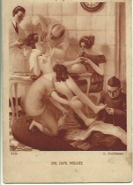 POSTAL A3174: Une dame presee