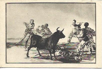 POSTAL A3213: Grabado de Goya