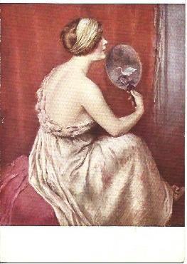 POSTAL A3185: El fan, por Vasnier