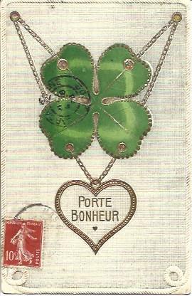 POSTAL A3137: Porte Bonheur