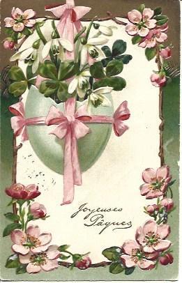 POSTAL A3127: Felicitacion de Navidad en frances