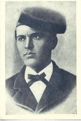 POSTAL A3354: Jacinto Verdaguer como seminarista