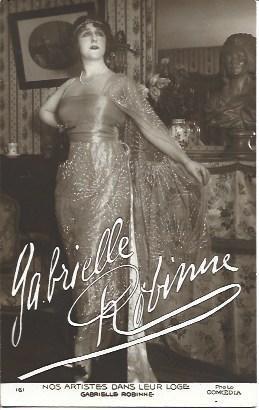 POSTAL A3358: Gabrielle Robinne