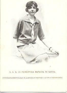 POSTAL A3287: Princesa Mafalda de Savoya