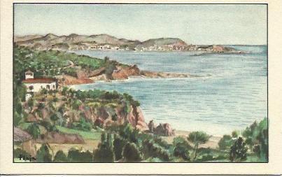 POSTAL A3238: Costa Brava numero 8