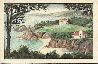 POSTAL A3239: Costa Brava numero 9