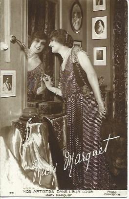 POSTAL A3288: Mary Marquet