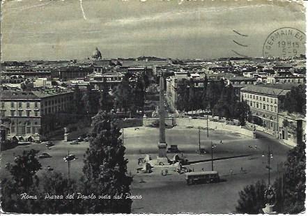 POSTAL A2890: Piazza del Popolo en Roma