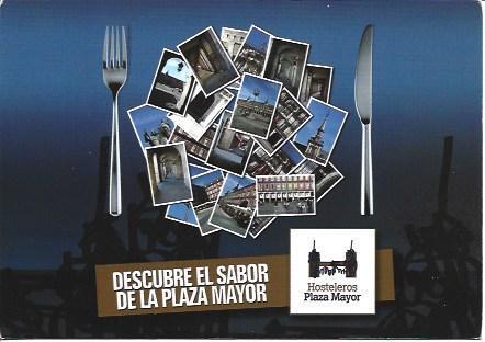 POSTAL A2861: Hosteleros Plaza Mayor de Madrid