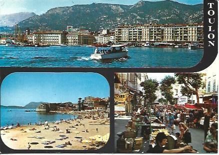 POSTAL A2866: Vistas de Toulon