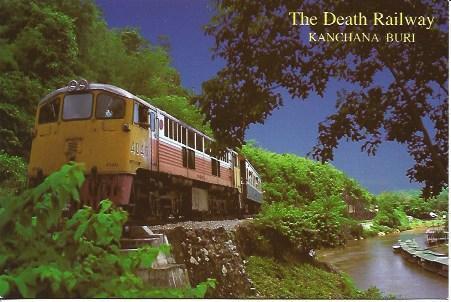 POSTAL A2915: The Death Railway en Kanchana Buri