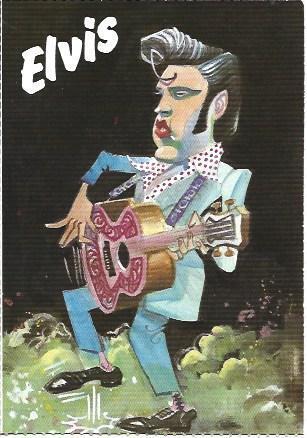 POSTAL A2907: El Jueves. Elvis
