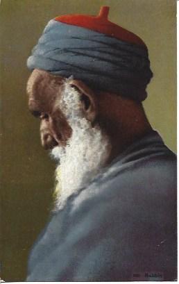 POSTAL A2812: Hombre mayor de Marruecos