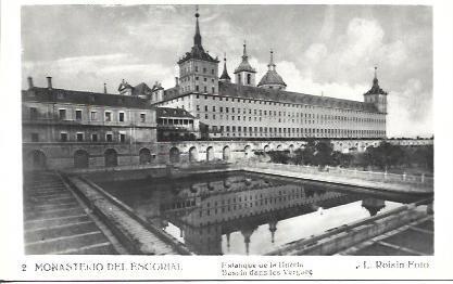 POSTAL A2786: Monasterio de El Escorial