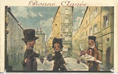 POSTAL A2819: Felicitacion de Año Nuevo