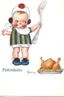 POSTAL A2840: Dibujo de Jimmy