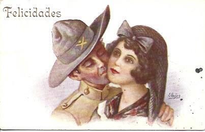 POSTAL A2845: El adios a la novia, por J. Ibañez