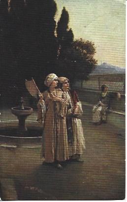 POSTAL A3024: Sueño en el Cuerno de Oro, por Ernst