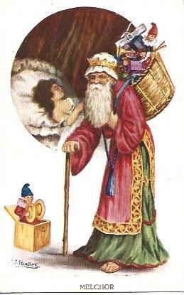 POSTAL A3025: Melchor, por J. Ibañez