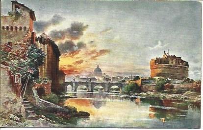 POSTAL A3029: Roma, por Engels